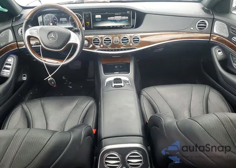 2016 Mercedes-Benz S 550 4Matic из США, поврежденный, VIN WDDUG8FB6GA229412